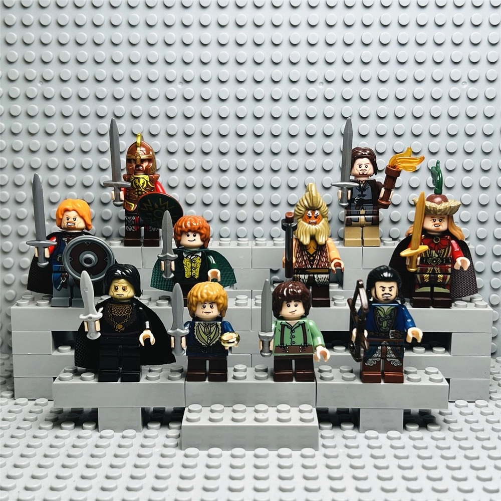Lord of the Rings Custom Minifigures Lot of 10